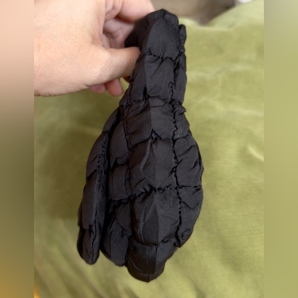 NEW Quilted Puffer Mini Shoulder Bag Charms. 2 LEFT. Light Cream, Coral Pink - Picture 7 of 9